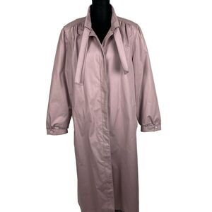 London Fog Lavender Trench Coat - Women’s 14 Regular
